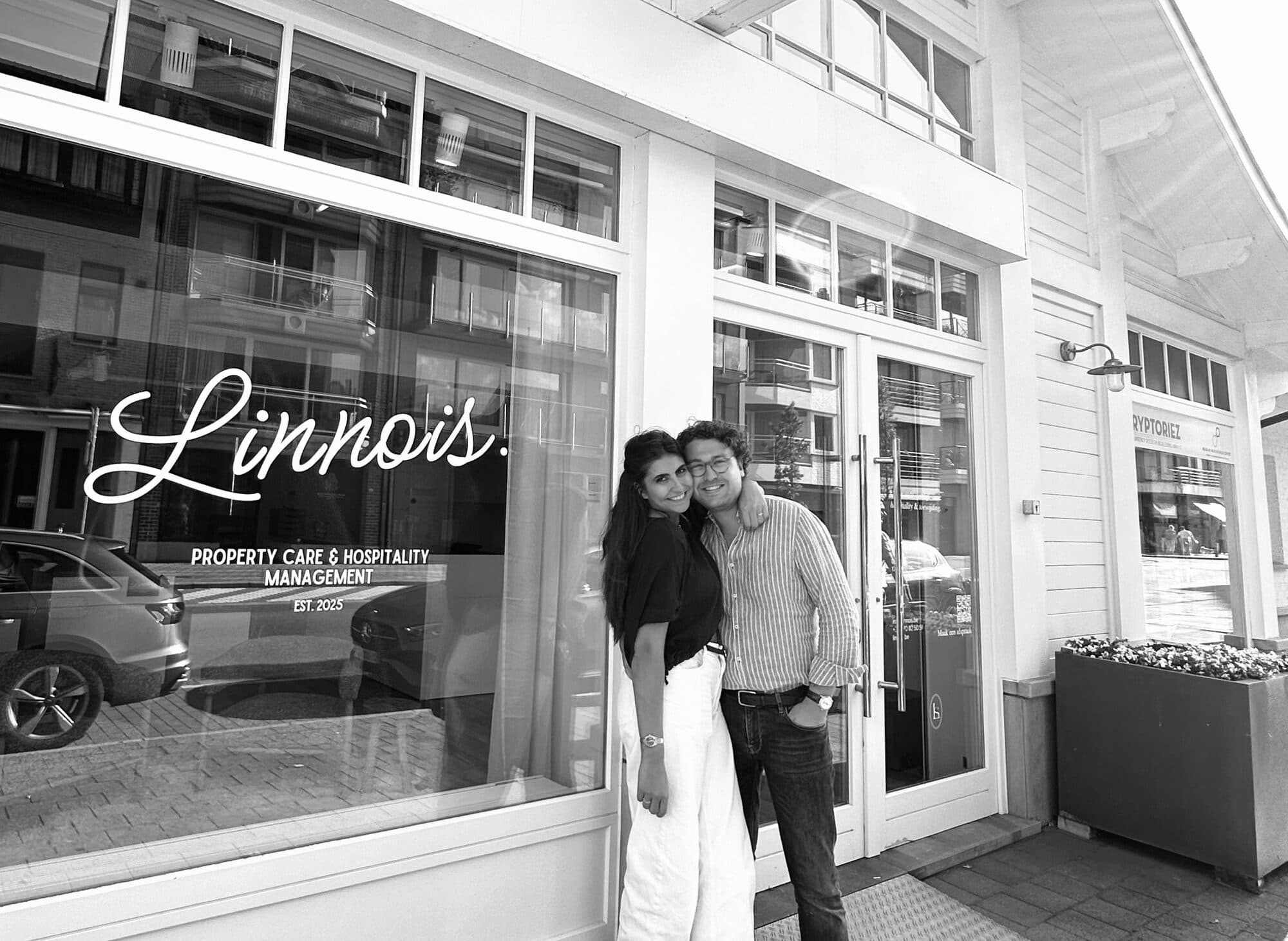 Het kantoor van Linnois op de Zoutelaan in Knokke